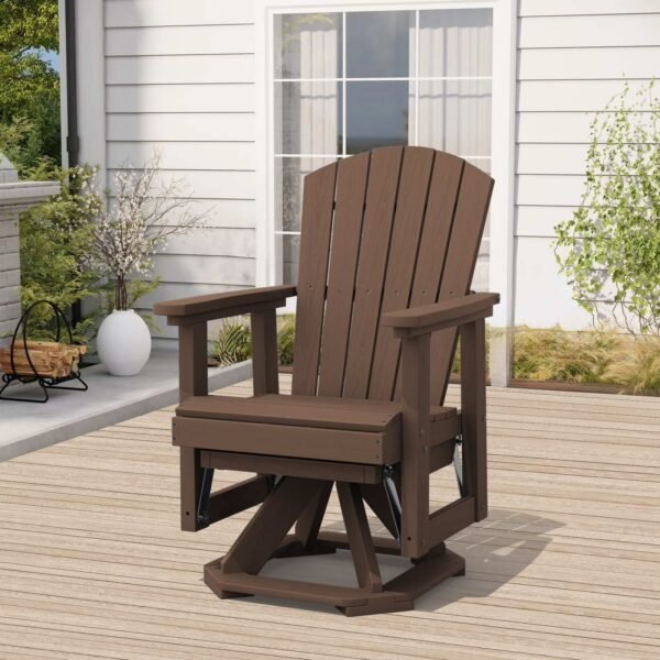 edvd99xvdtz5rw3hwhtk.jpg Adirondack Swivel Glider Chair – Brown