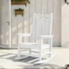 p97oprg0bimhkeggzjrj.jpg HDPE Outdoor Rocking Chair – White